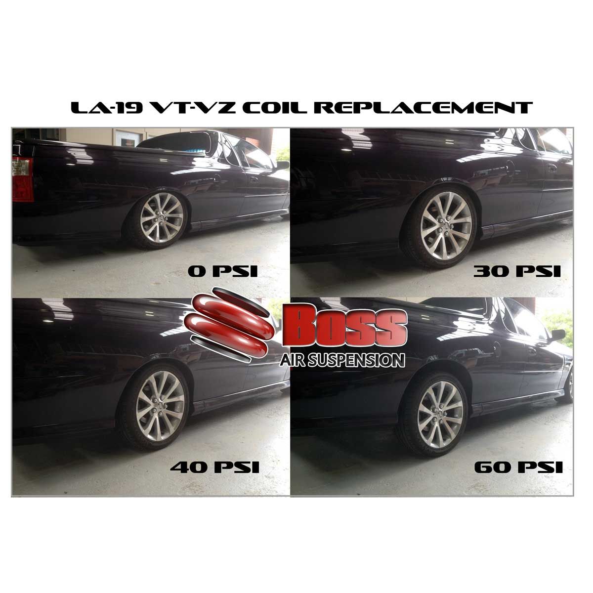 Coil Replacement Kit for Holden Commodore VT-VZ - Boss Air Suspension