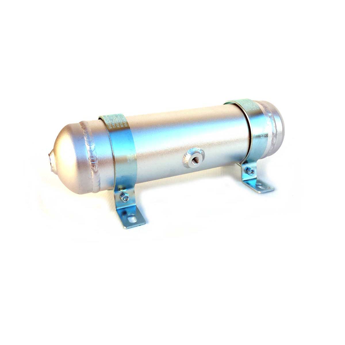 1 Gallon 3ltr 3 Port Aluminium Air Tank Complete - Boss Air Suspension