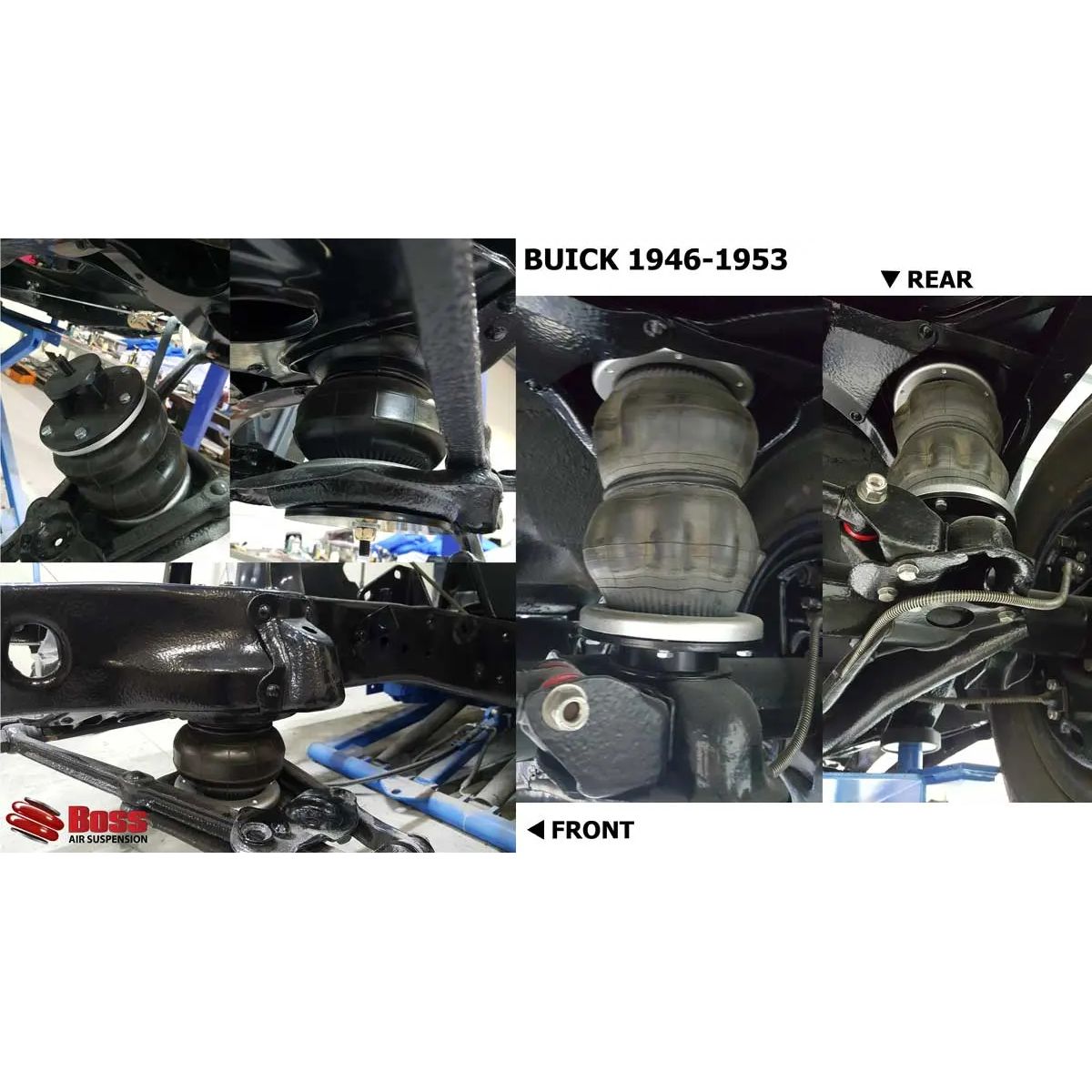 Buick 49 - 53 Load Assist Kit (Front) - Boss Air Suspension