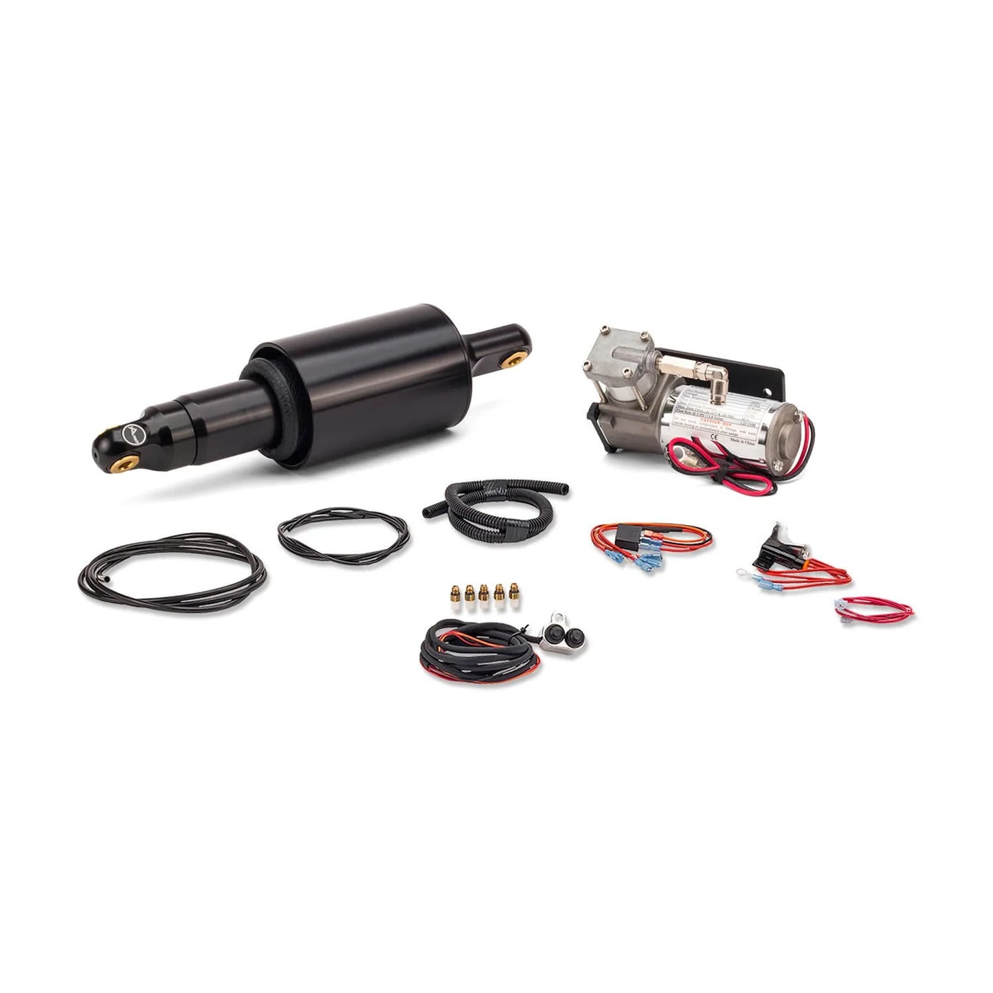 2014-2024 Indian Cruisers, Baggers & Touring Ultimate Ride Kit (Chrome Handlebar Inflation Switch) - Boss Air Suspension
