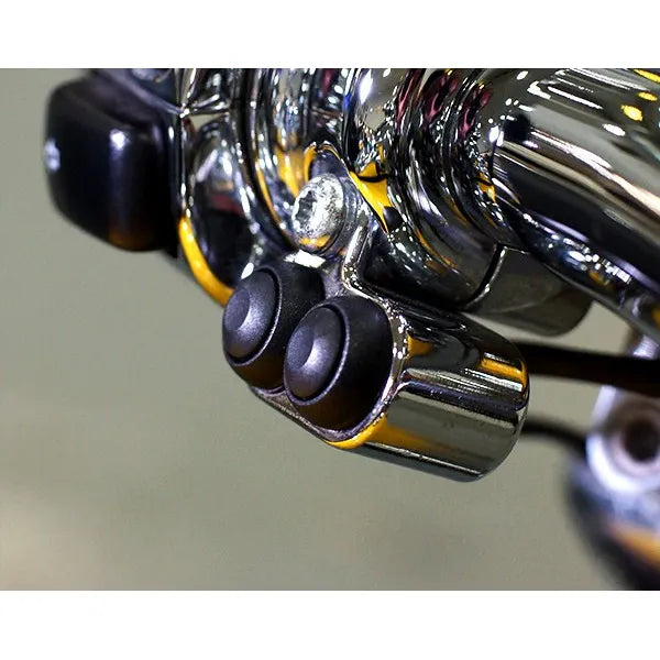 PUSH BUTTON HANDLEBAR SWITCH ( CHROME) - Boss Air Suspension
