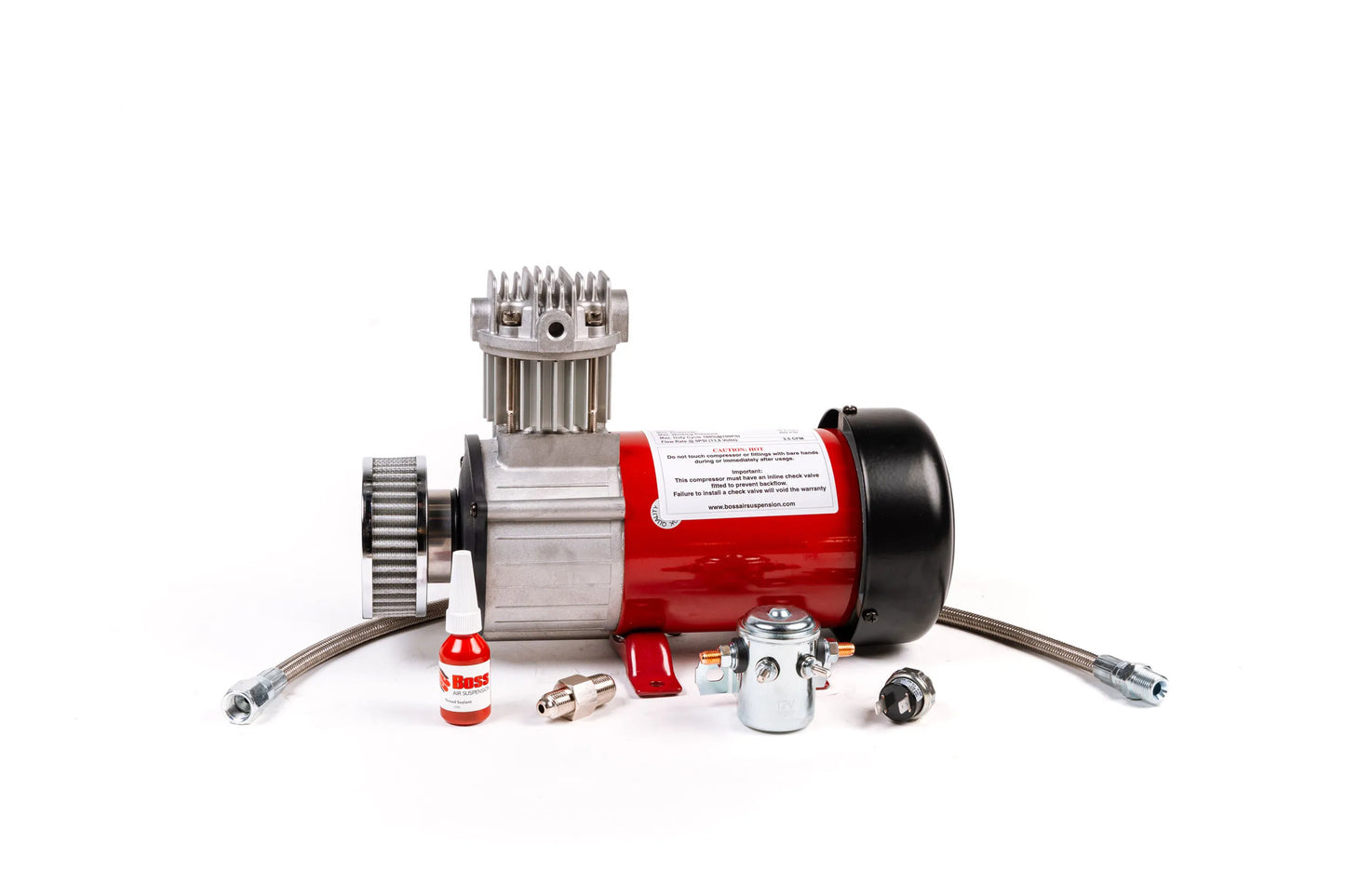 PX07 12V COMPLETE 12 Volt Air Compressor - Boss Air Suspension