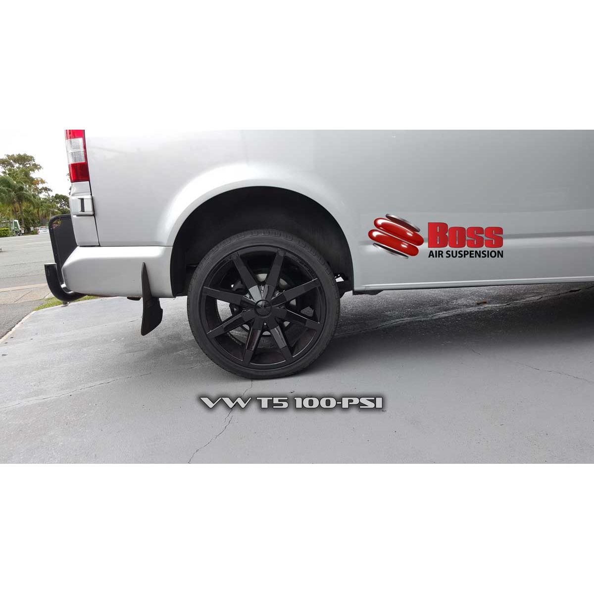 Load Assist Kit for VW T5 Triple Cab - Boss Air Suspension