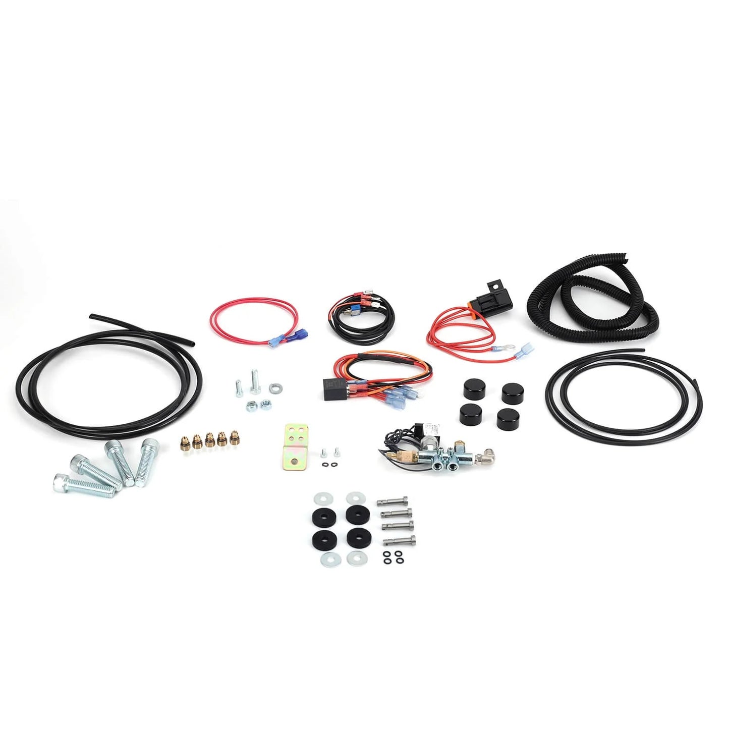 2009-2024 Harley-Davidson Touring Series Smooth Ride Kit (Black) - Boss Air Suspension