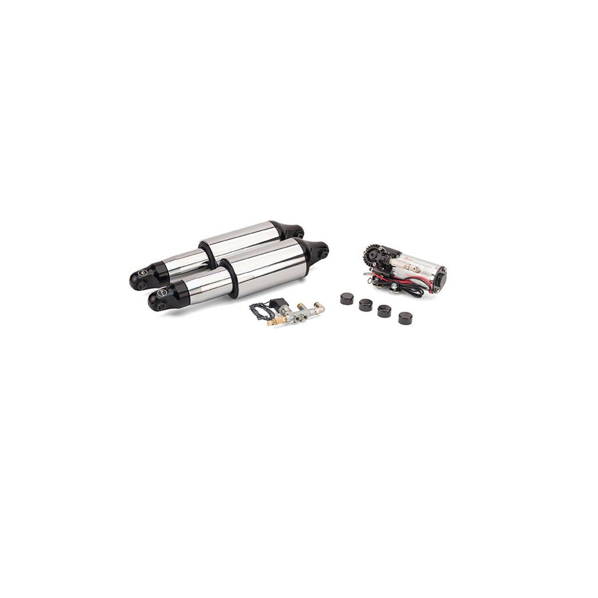 2007-2017 Harley-Davidson V-Rod Ultimate Ride Kit (Chrome) - Boss Air Suspension