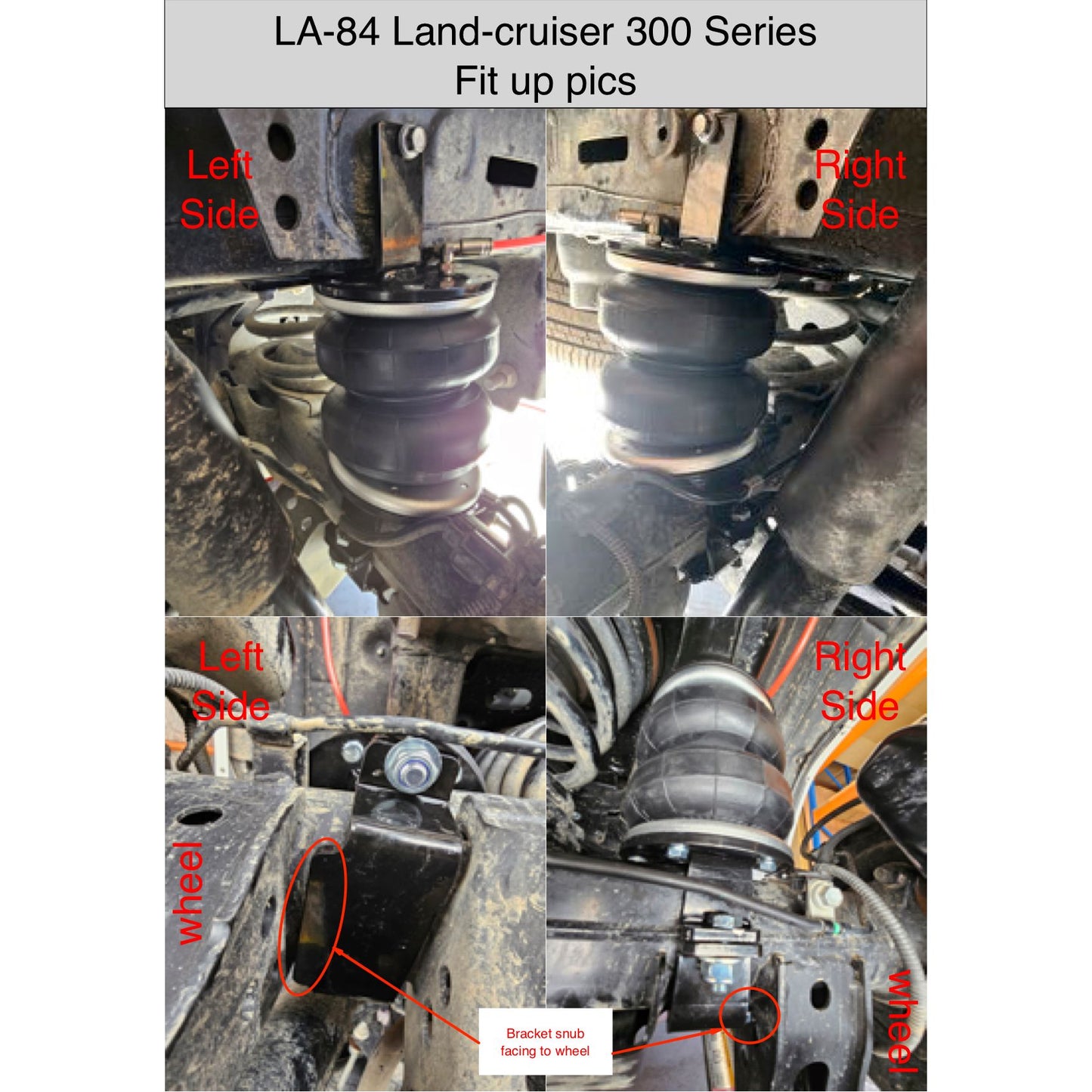 Load Assist Kit for Toyota Tundra 2023+ | up to 2 inch lift - Boss Air Suspension