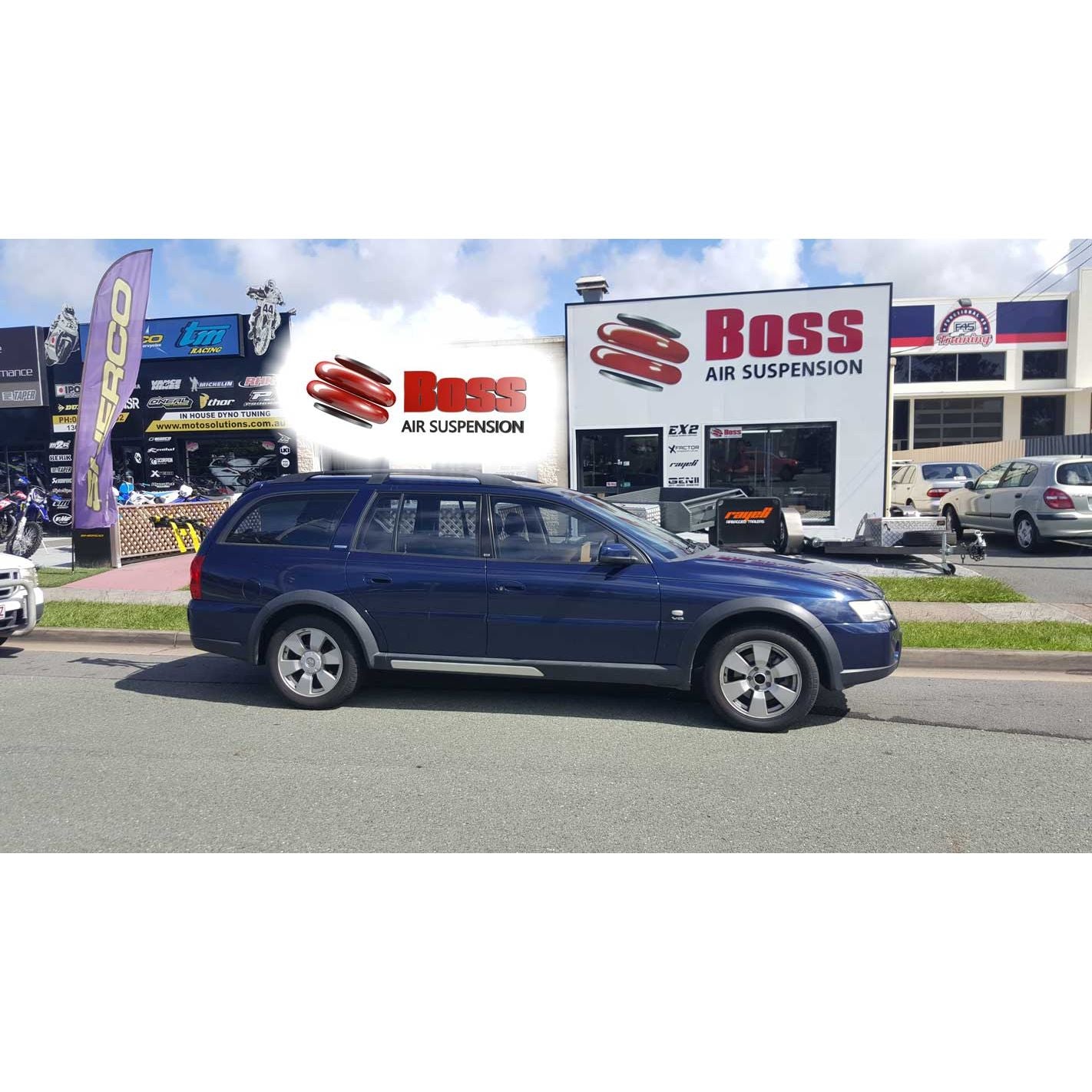Load Assist Kit for Holden Adventra - Boss Air Suspension