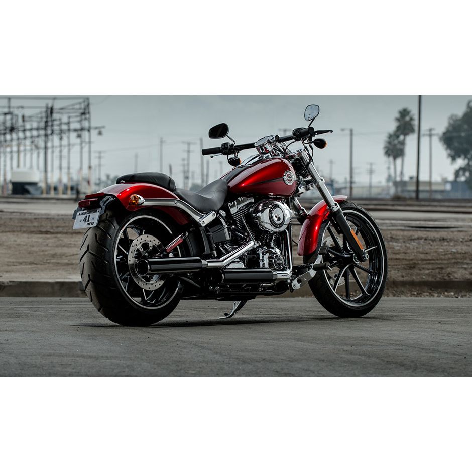 2001-2017 Harley-Davidson Softail Ultimate Ride Kit (Black Pump Cover) - Boss Air Suspension