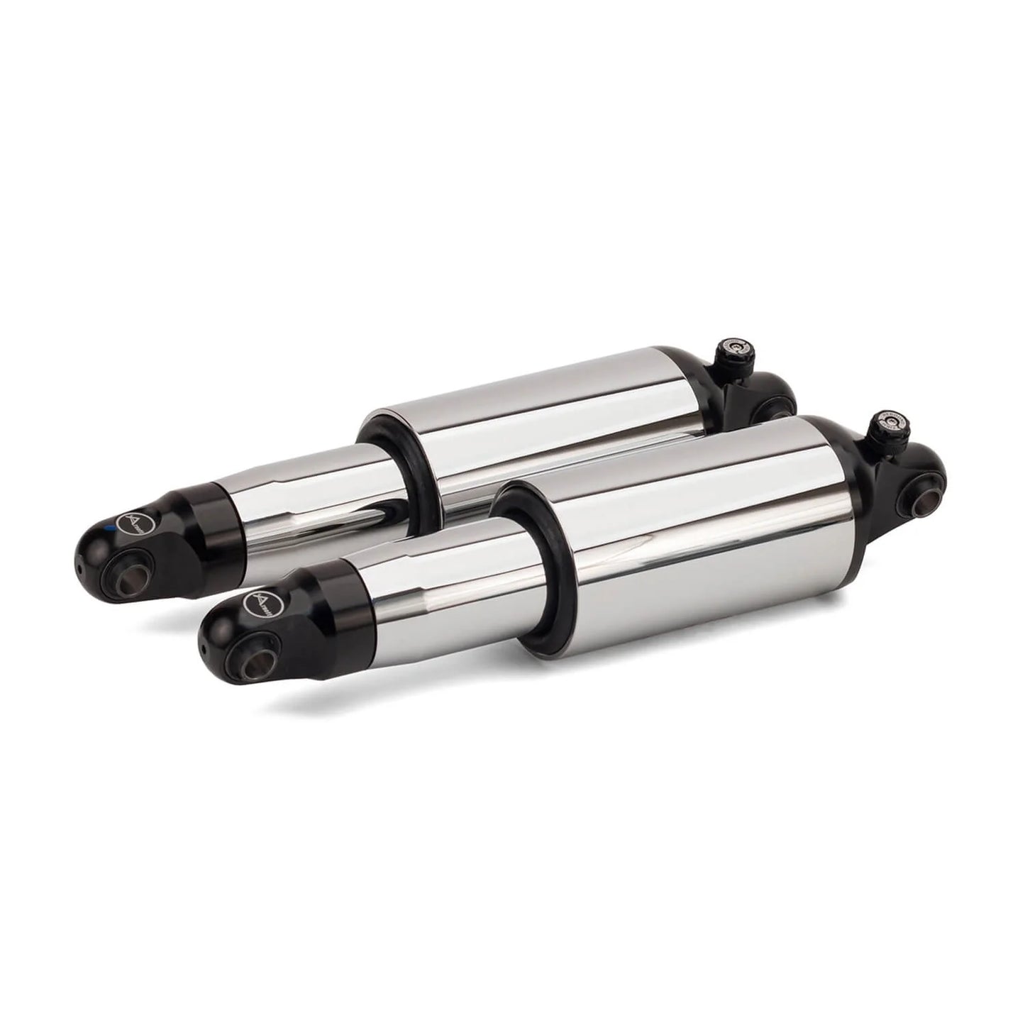 1991-2007 Harley-Davidson Dyna Ultimate Ride Kit w/Rebound Adj. (Chrome) - Boss Air Suspension