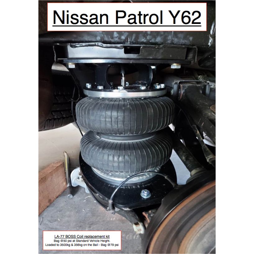 Coil Replacement Kit for NISSAN PATROL Y62 - Boss Air Suspension