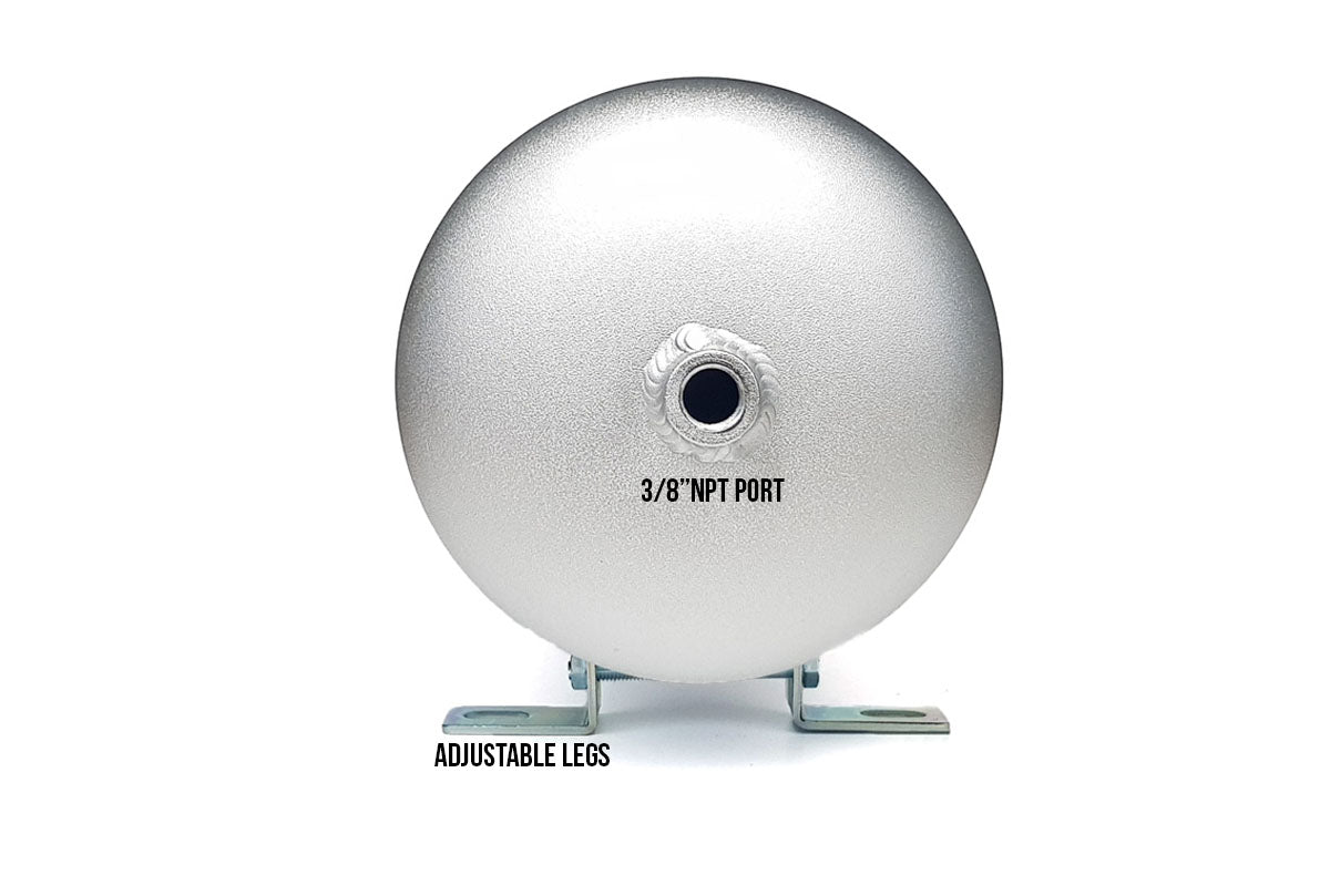 1.5 Gallon Stubby 5 Port Aluminium Air Tank Complete