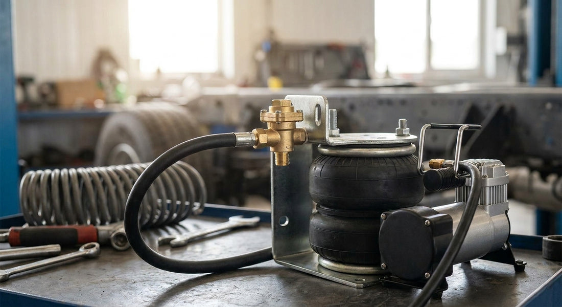 Auxiliary air valves for load assist airbag kits explained