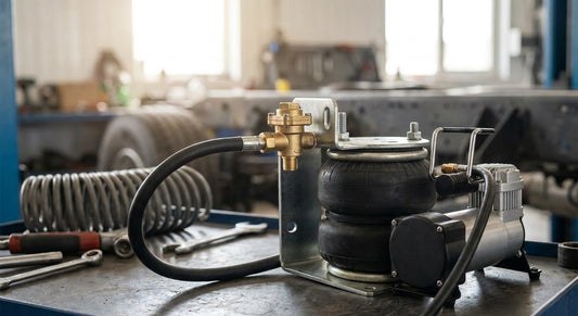 Auxiliary air valves for load assist airbag kits explained