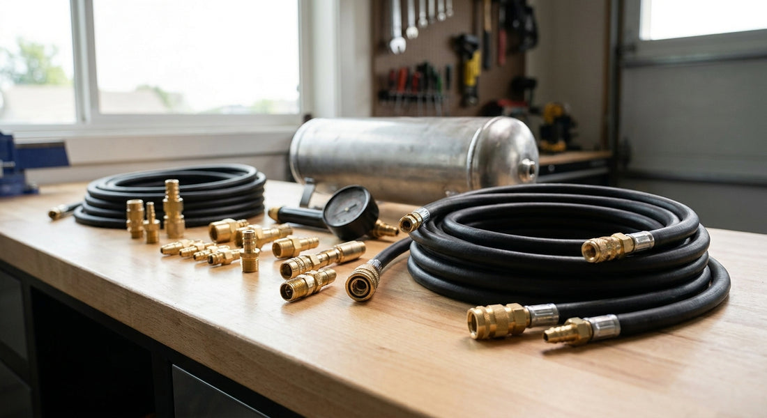 Best fittings and hose kit for a DIY onboard air tank install