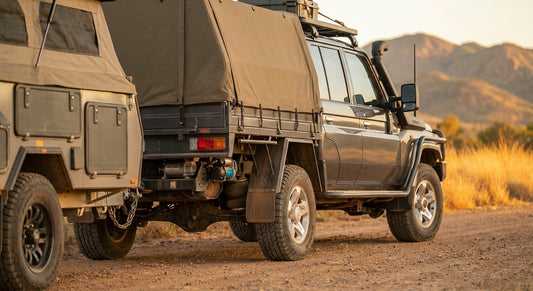 Air suspension for dual cab utes with canopies and campers