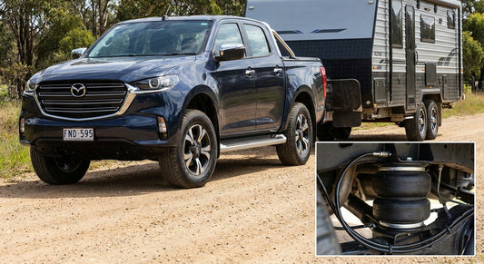 Air suspension kit for Mazda BT-50: towing upgrade