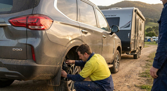 Load assist kit for LDV D90: ride height and towing