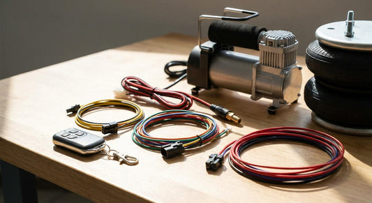 How to wire a wireless remote airbag inflation kit