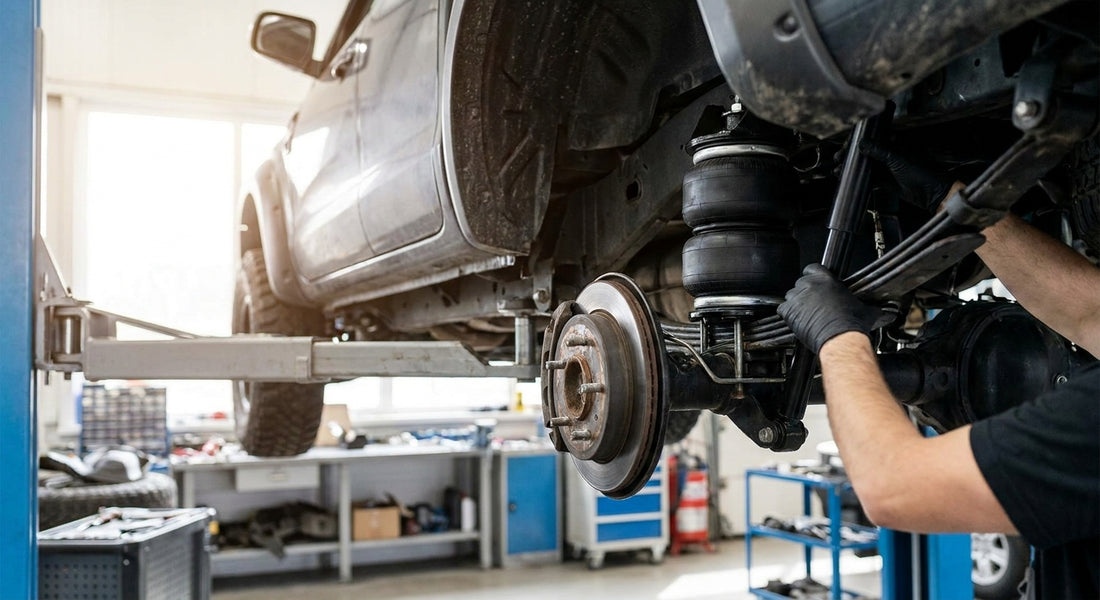 Airbag suspension for a GVM upgrade explained