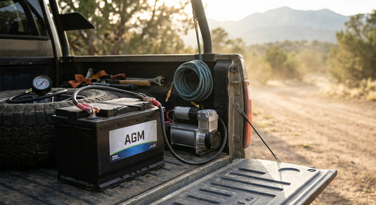 Best deep cycle battery for running a 12V onboard air compressor