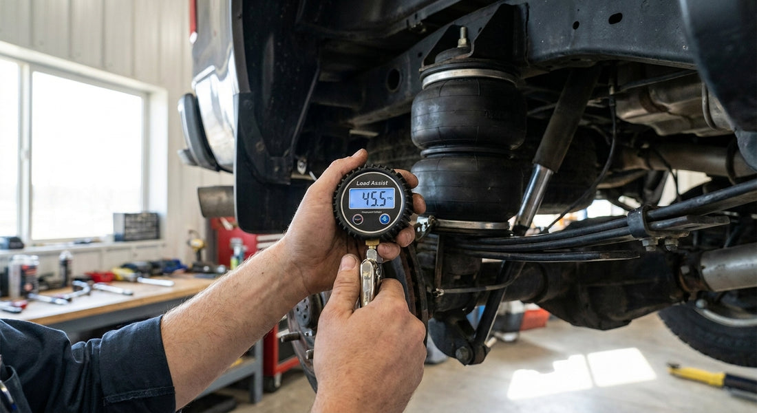 How to choose the right PSI for load assist airbags