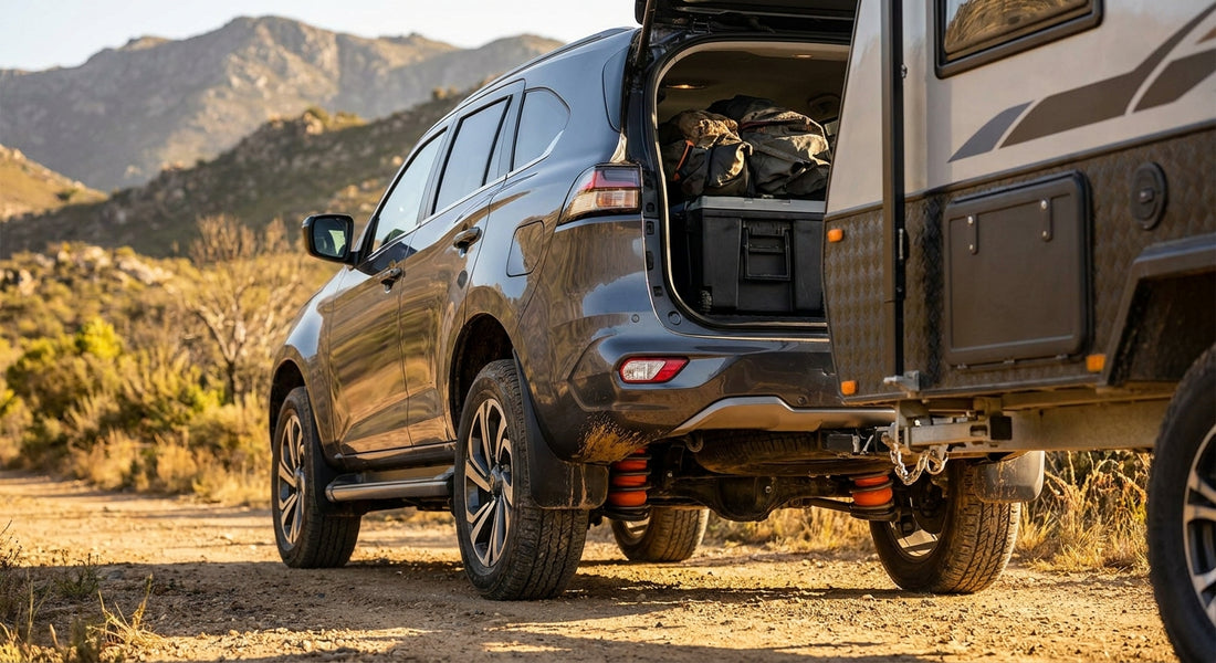 Airbag suspension for Isuzu MU-X: load and towing support
