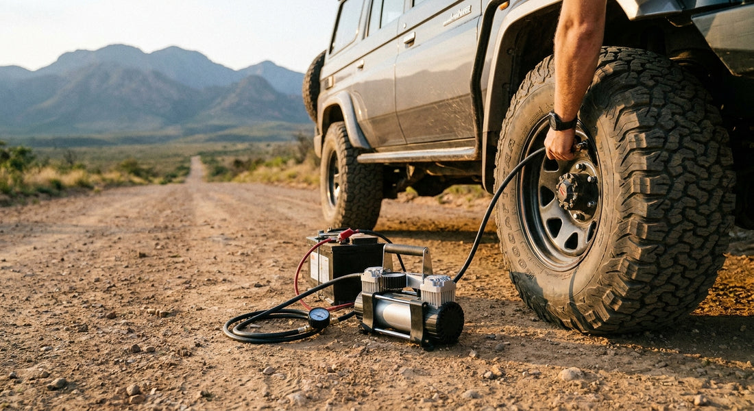 Best 12V air compressor for tyre inflation on 4WD trips