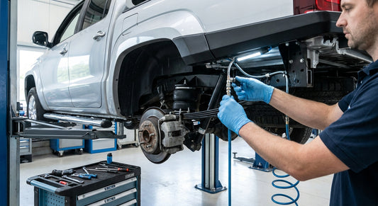How to fit a load assist kit on a VW Amarok