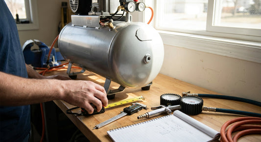 How to size an air tank for a tyre inflation system