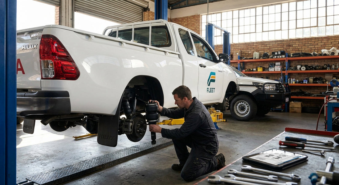 Air suspension for fleet utes: commercial vehicle fit-out