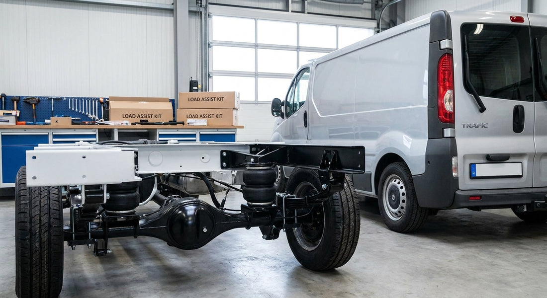 Load assist kit for Renault Trafic and Master vans