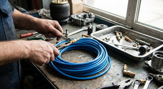 How to fit air suspension fittings and airlines correctly