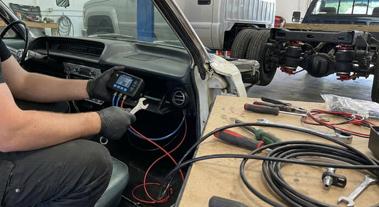 How to install a digital air controller for ride height