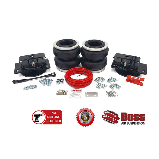 Load Assist Kit for Isuzu Dmax RG 10/20+ / Mazda BT50 TF 10/20 ( 1-2" rear suspension lift fitted) - Boss Air Suspension