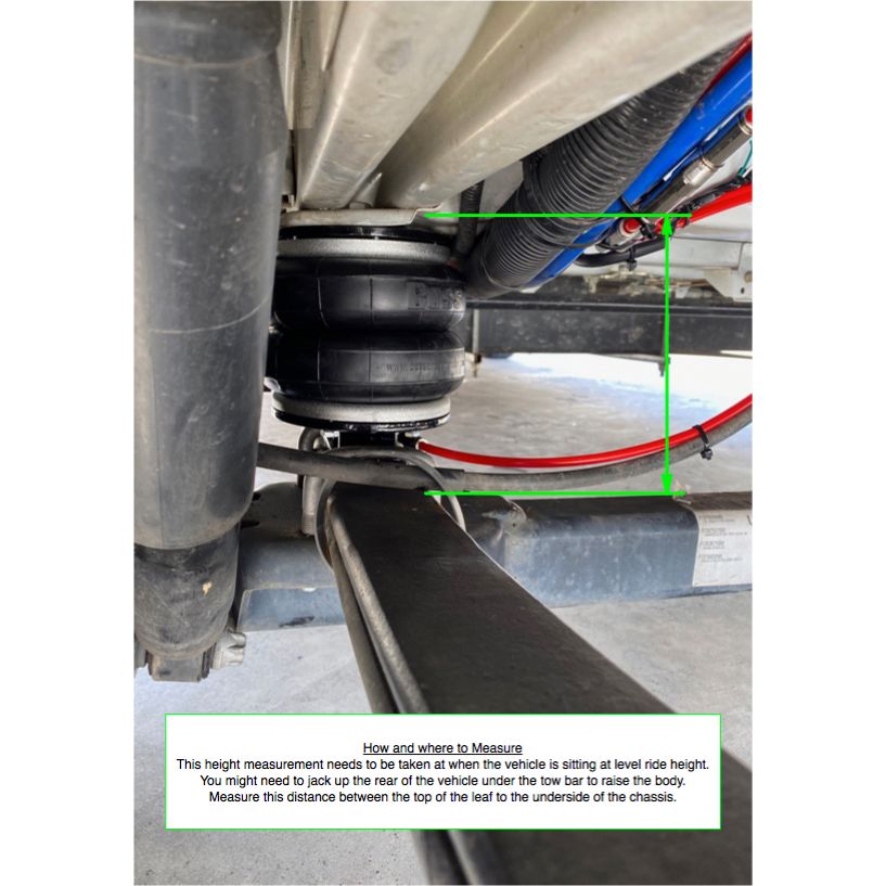 Load Assist Kit for Fiat Ducato  ( Low Rider option) - Boss Air Suspension