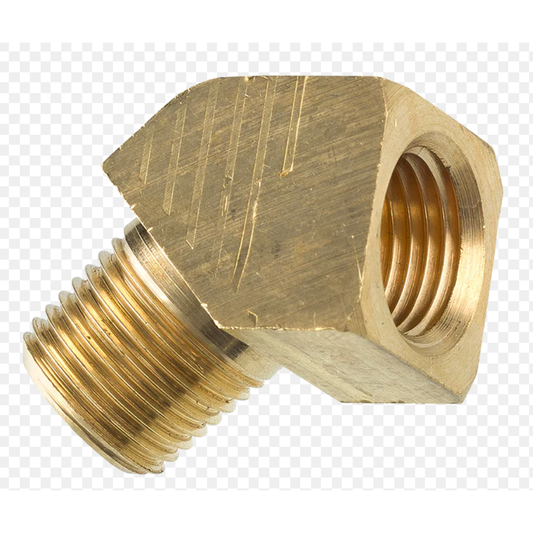 25 45 DEGREE 1/4 MALE FEMALE - Boss Air Suspension