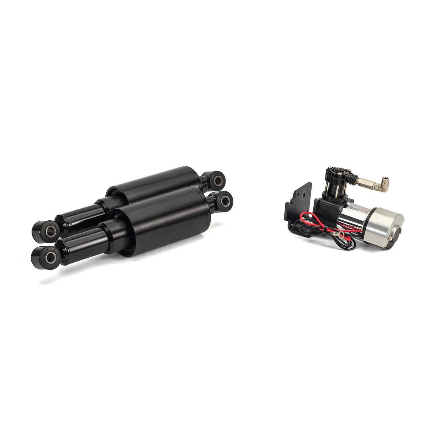 2009-2024 Harley-Davidson Touring Series Smooth Ride Kit (Black) - Boss Air Suspension