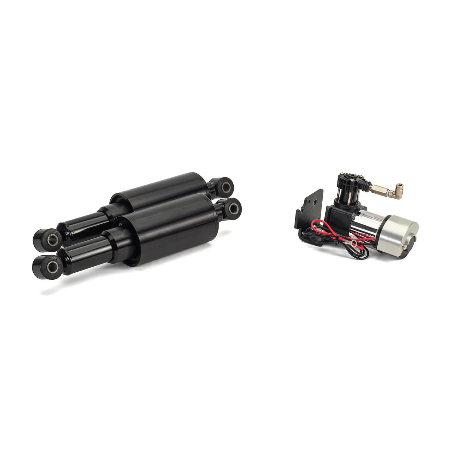 2009-2024 Harley-Davidson Touring Series Smooth Ride Kit (Black) - Boss Air Suspension