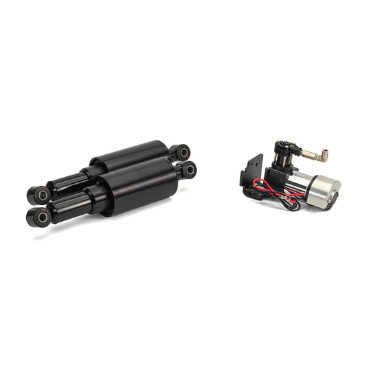 2009-2024 Harley-Davidson Touring Series Smooth Ride Kit (Black) - Boss Air Suspension