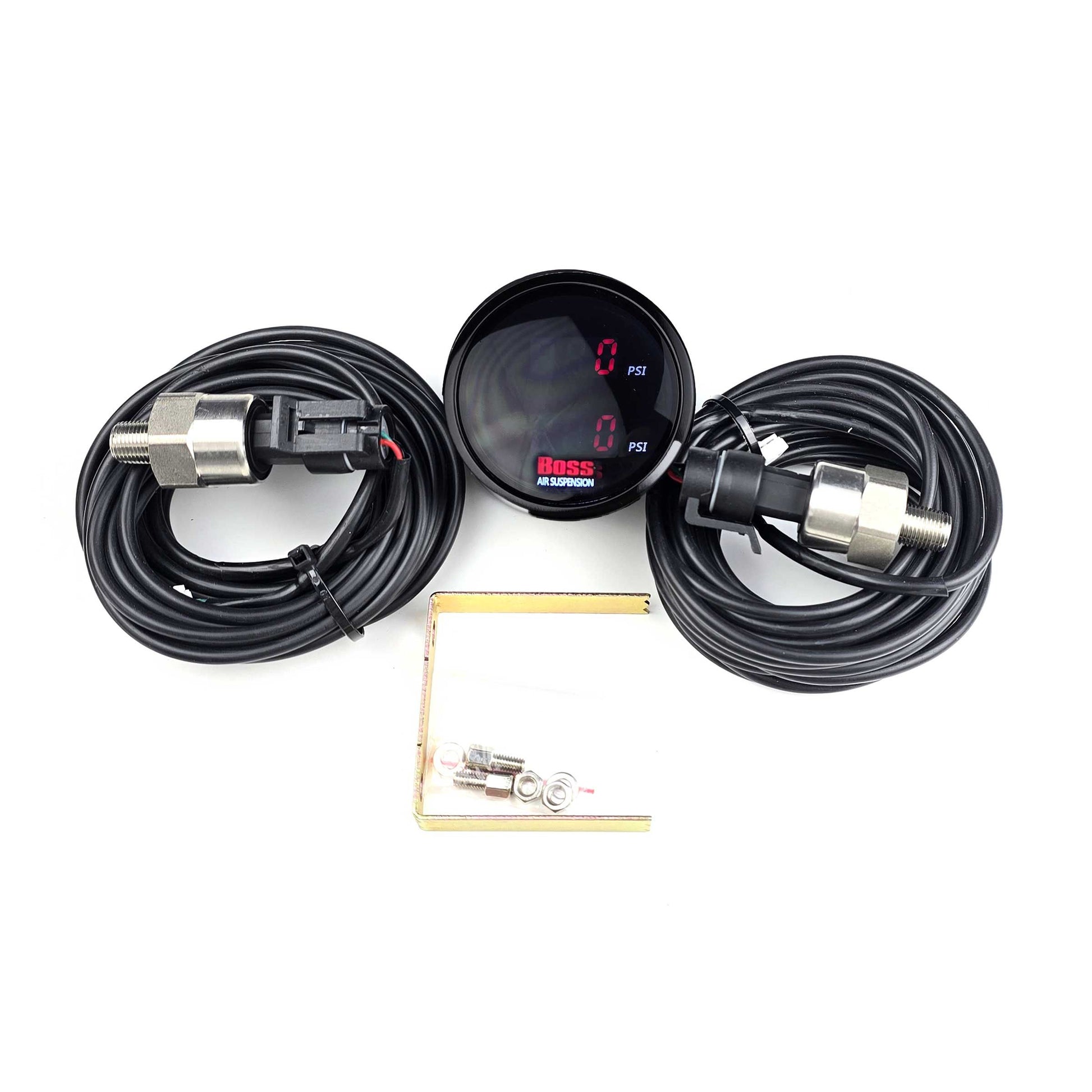 LED DIGITAL GAUGE RED DUAL READOUT | Boss Air Suspension
