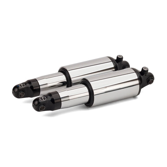 2008-2017 Harley-Davidson Dyna Ultimate Ride Kit w/Rebound Adj. (Chrome) - Boss Air Suspension