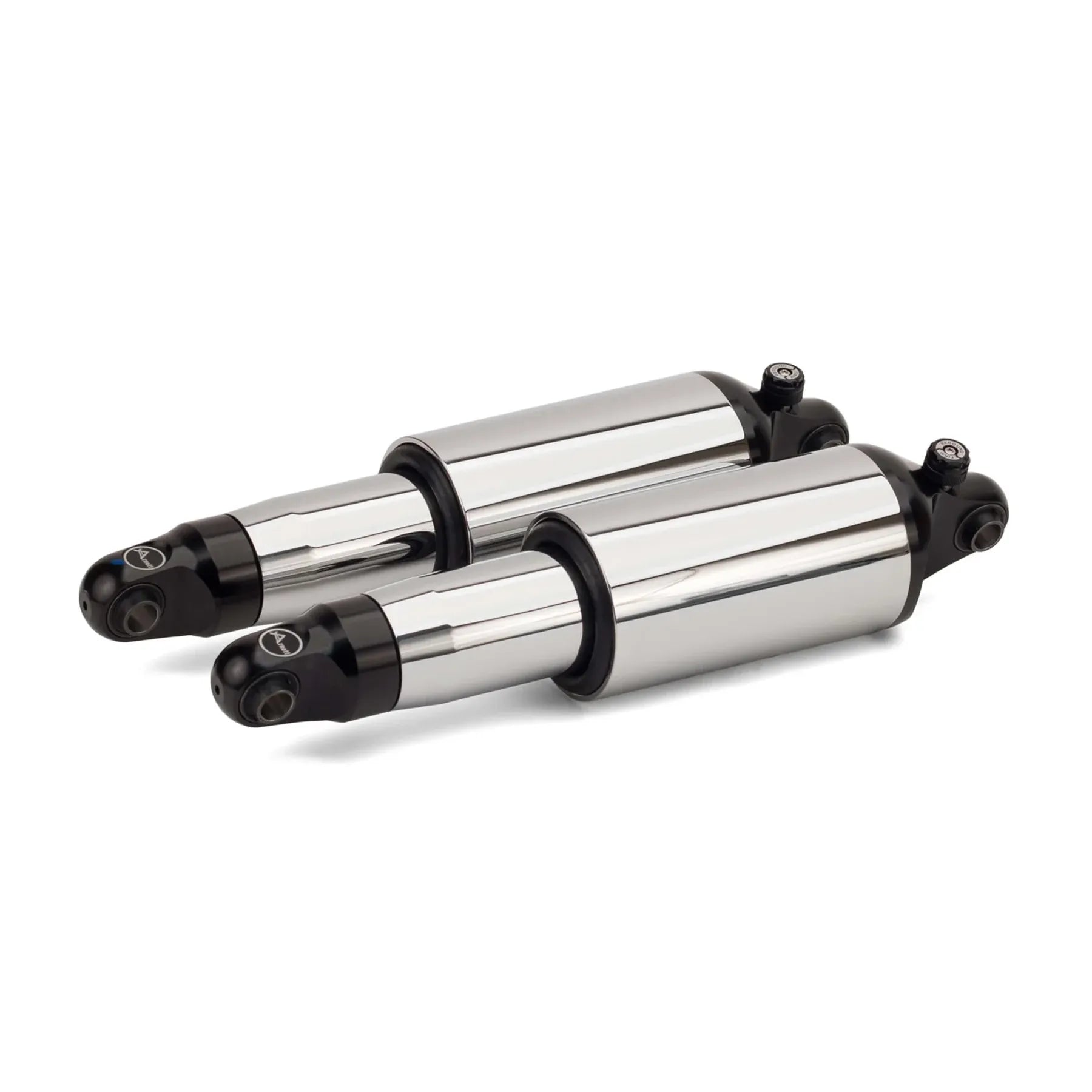 1990-2008 Harley-Davidson Touring Series Ultimate Ride Kit w/Rebound Adj. (Chrome) - Boss Air Suspension