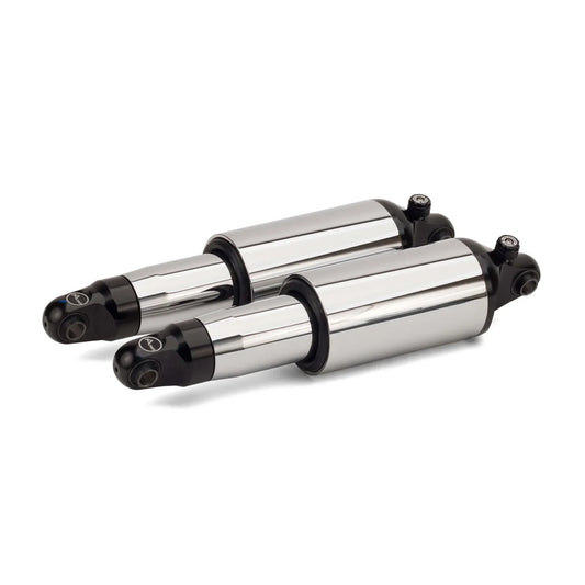 1990-2008 Harley-Davidson Touring Series Ultimate Ride Kit w/Rebound Adj. (Chrome) - Boss Air Suspension