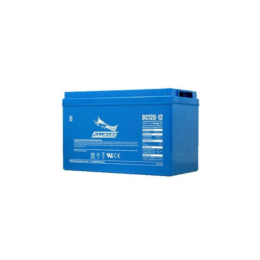 Fullriver DC120-12B Deep Cycle 12V Heavy Duty AGM Battery - Boss Air Suspension