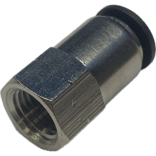 4MM Tube -1/8 FEMALE PUSH FITTING - Boss Air Suspension