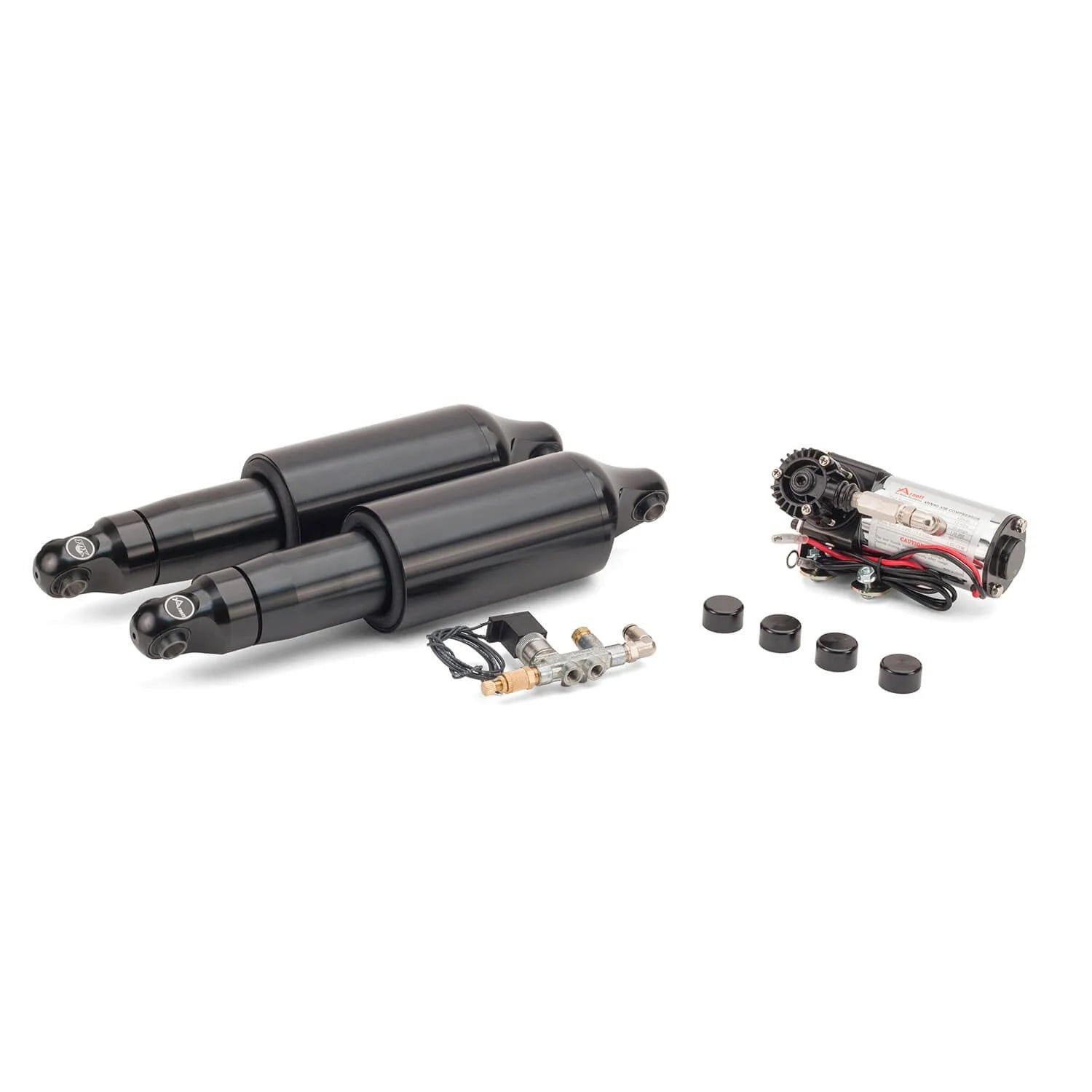 2009-2024 Harley-Davidson Touring Series Ultimate Ride Kit (Black - Boss Air Suspension