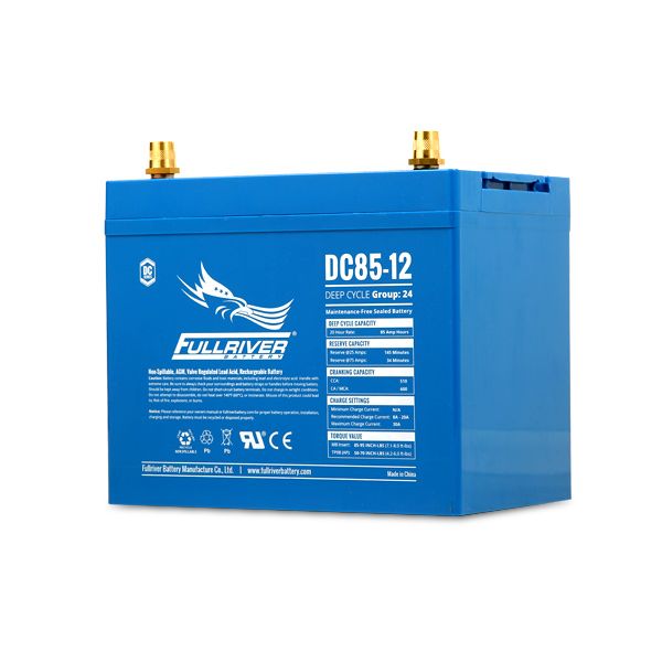 Fullriver DC85-12 Deep Cycle AGM Battery – 12V 85Ah Heavy Duty - Boss Air Suspension