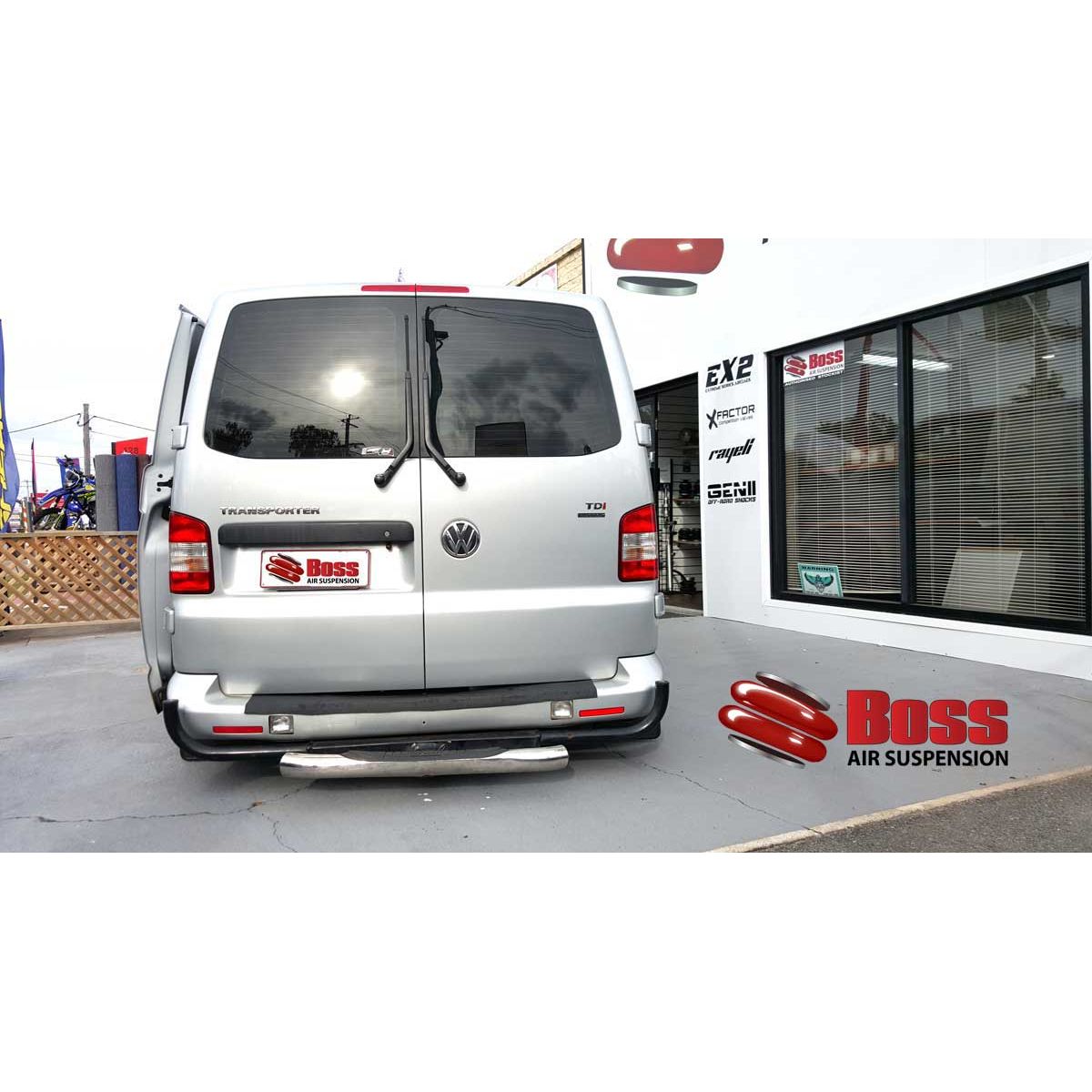 Load Assist Kit for VW T5 Triple Cab - Boss Air Suspension