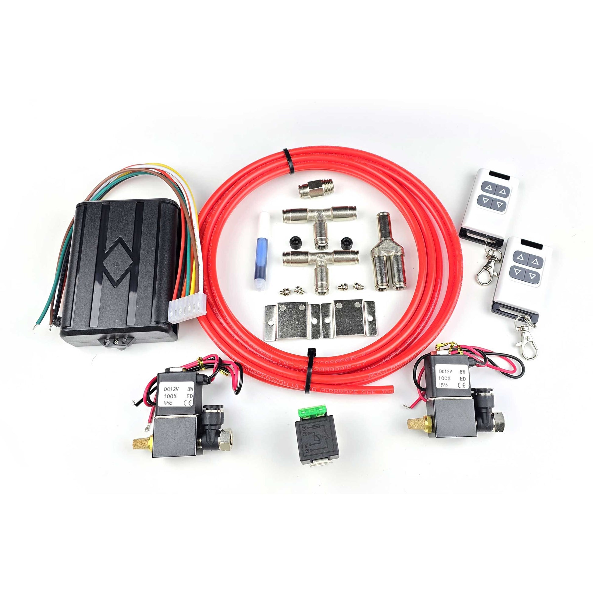 Wireless Remote  Airbag Inflation Kit PX01 with Digital Gauge - Boss Air Suspension